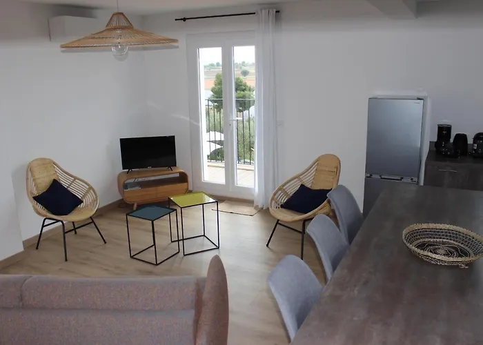 Apartmán Le Terracotta , 2chambres, Terrasse, Piscine, Parking Gratuit, Wifi, Climatisation