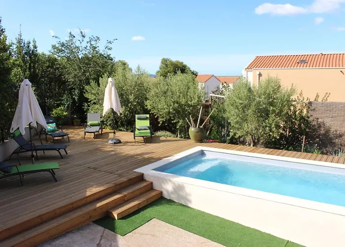 Apartmán Le Terracotta , 2chambres, Terrasse, Piscine, Parking Gratuit, Wifi, Climatisation
